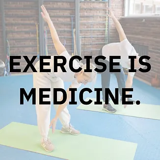 Exercise is medicine